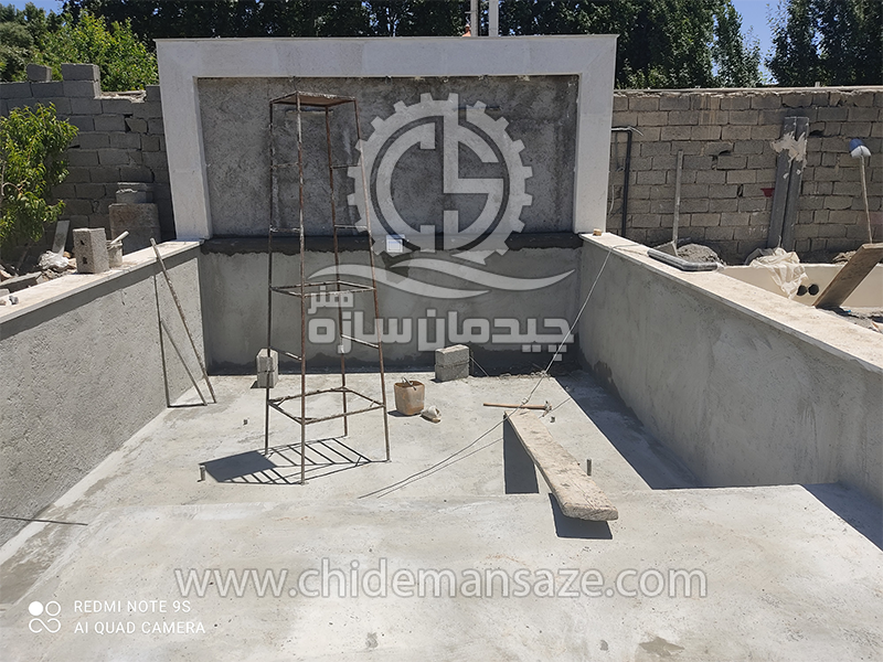 سیمانکاری استخر
