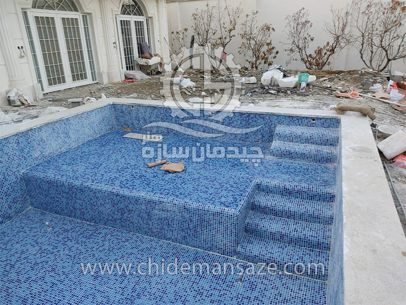 ساخت استخر در باغ