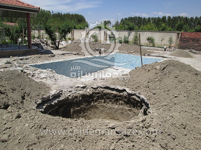ساخت و تاسیسات استخر در شهریار