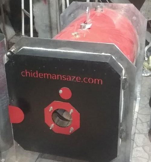 دیگ فولادی شوفاژ و استخر