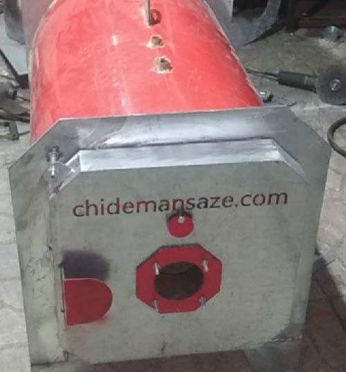 دیگ فولادی شوفاژ و استخر